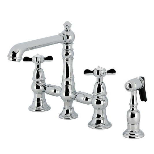 Essex Bridge Kitchen Faucet in Polished Chrome