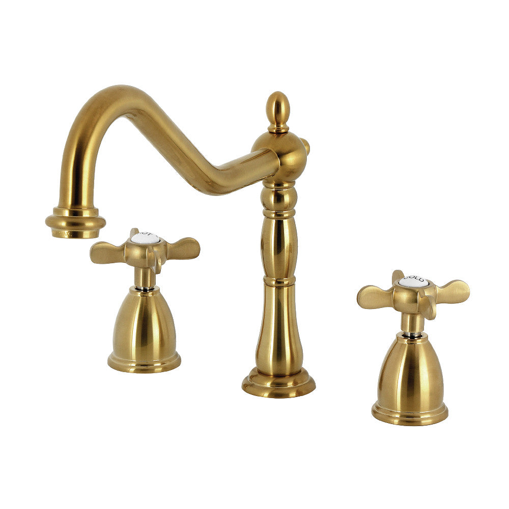 Essex Widespread Kitchen Faucet in Brushed Brass