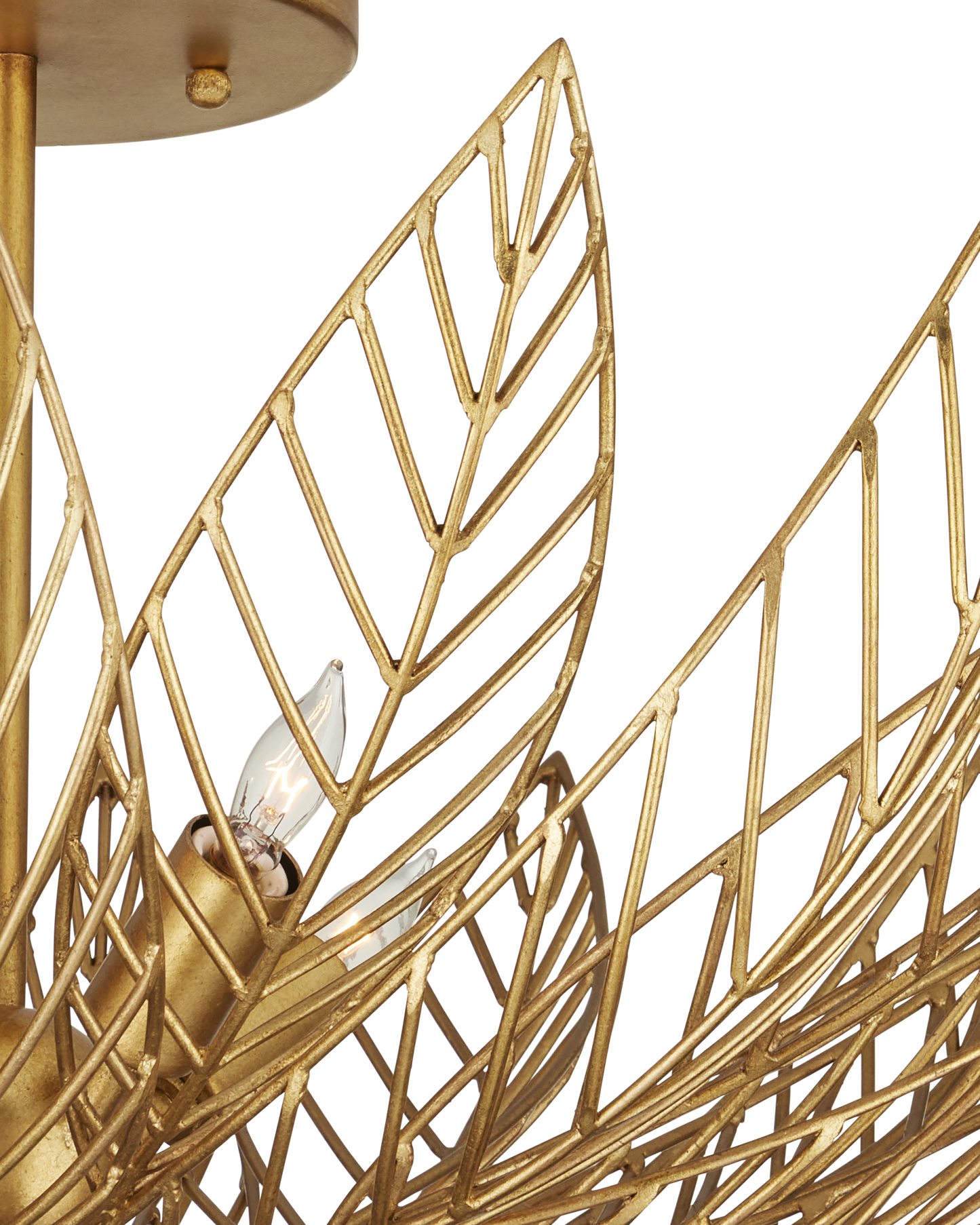 Leaflace Semi-Flush Mount