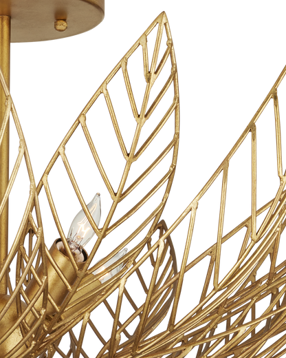 Leaflace Semi-Flush Mount