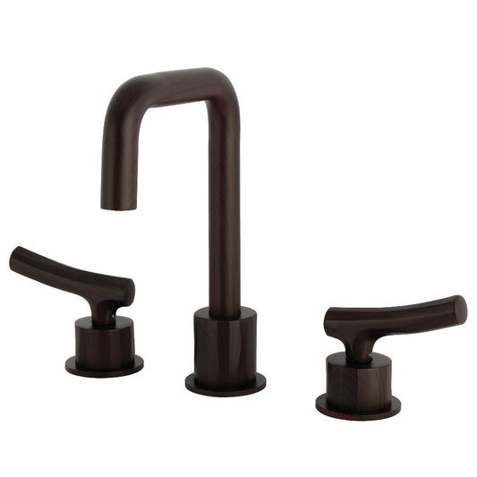 Hallerbos Widespread Bathroom Faucet in Deep Wood
