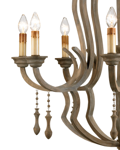 Waterloo Gray Chandelier