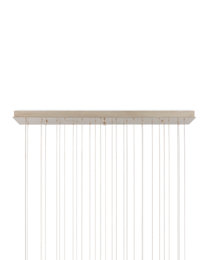 Virtu 30-Light Linear Multi-Drop Pendant