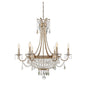 Claiborne 6-Light Chandelier in Avalite Avalite