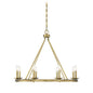 Middleton 8-Light Chandelier in Warm Brass Warm Brass