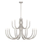 Sorrento 15-Light Chandelier in Satin Nickel