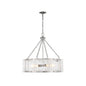 Genry 5-Light Pendant in Polished Nickel Polished Nickel