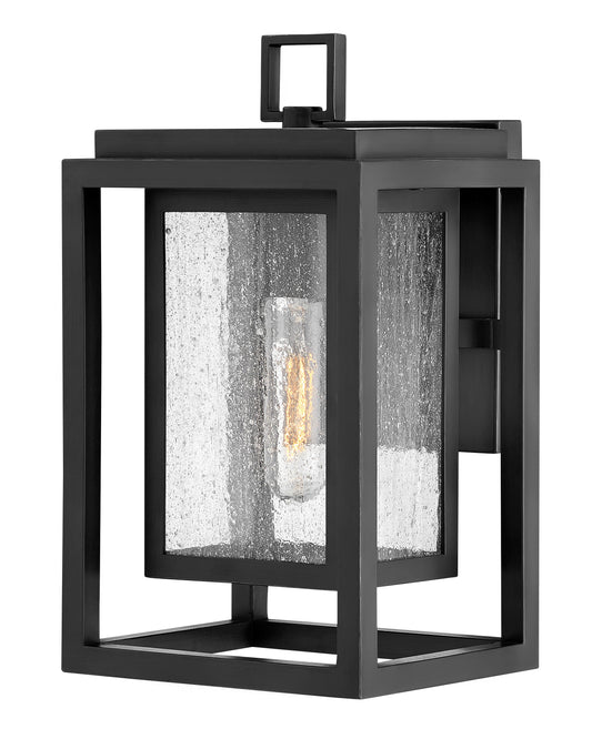 Republic Small Wall Mount Lantern In Black Finish