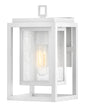Republic Small Wall Mount Lantern In White Finish