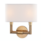 Dubois Wall Sconce with Aged Brass Finish