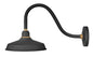 Foundry Classic Medium Gooseneck Barn Light In Black Finish
