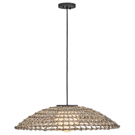 Arlen Large Hanging Pendant 12v In Black Finish