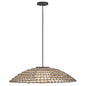 Arlen Large Hanging Pendant In Black Finish