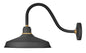 Foundry Classic Medium Gooseneck Barn Light In Black Finish