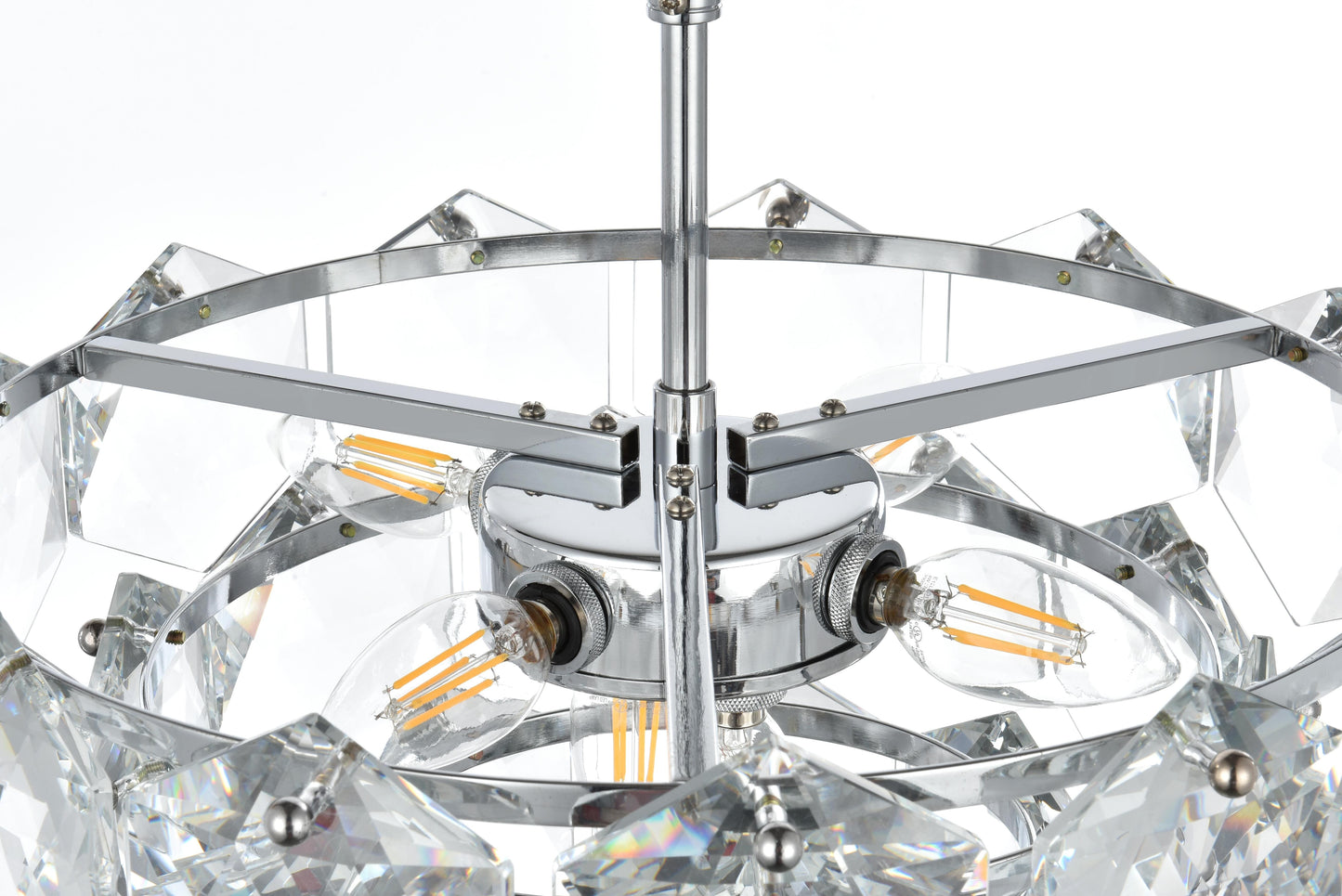 Adaline 16 inch Chandelier in Chrome