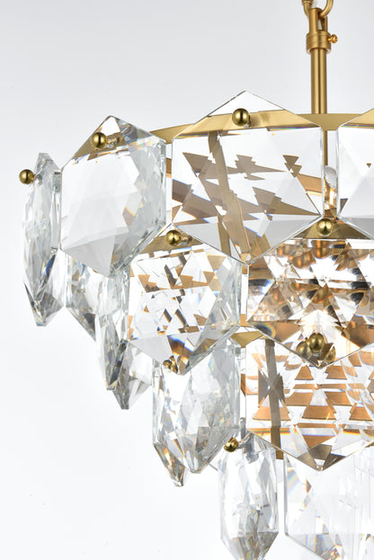 Adaline 16 inch Chandelier in Satin Gold