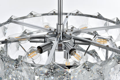 Adaline 20 inch Chandelier in Chrome