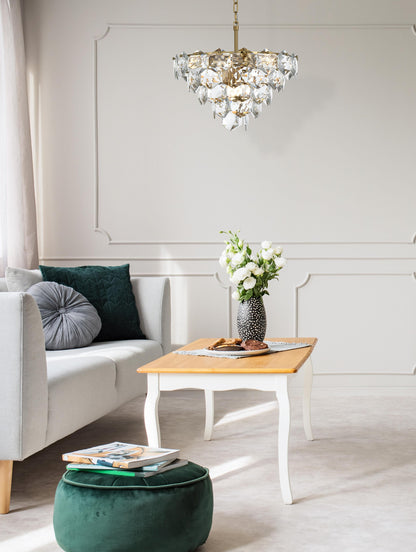 Adaline 20 inch Chandelier in Satin Gold