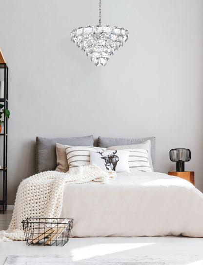 Adaline 24 inch Chandelier in Chrome