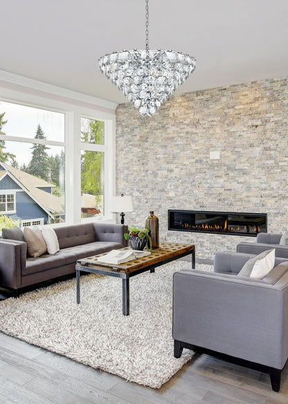 Adaline 32 inch Chandelier in Chrome