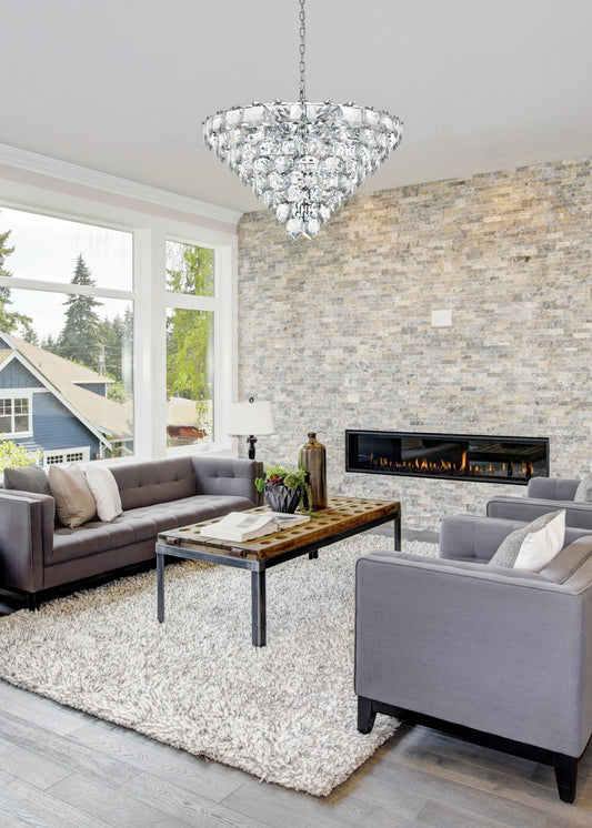 Adaline 32 inch Chandelier in Chrome