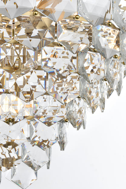 Adaline 32 inch Chandelier in Satin Gold