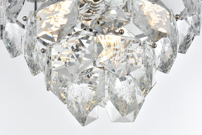 Adaline 16 inch Flush Mount in Chrome