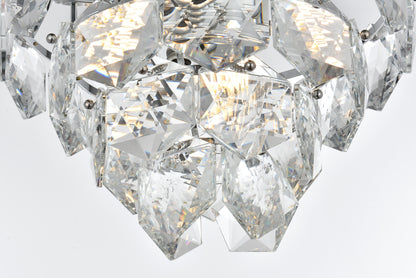 Adaline 16 inch Flush Mount in Chrome