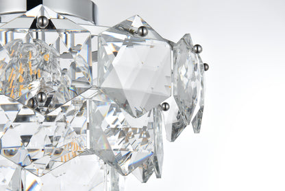 Adaline 16 inch Flush Mount in Chrome