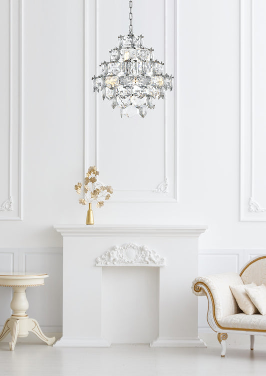 Adaline 20 inch Chandelier in Chrome