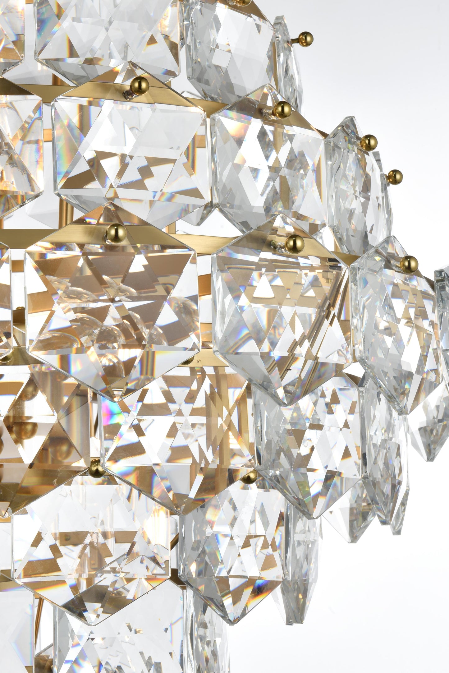 Adaline 24 inch Chandelier in Satin Gold