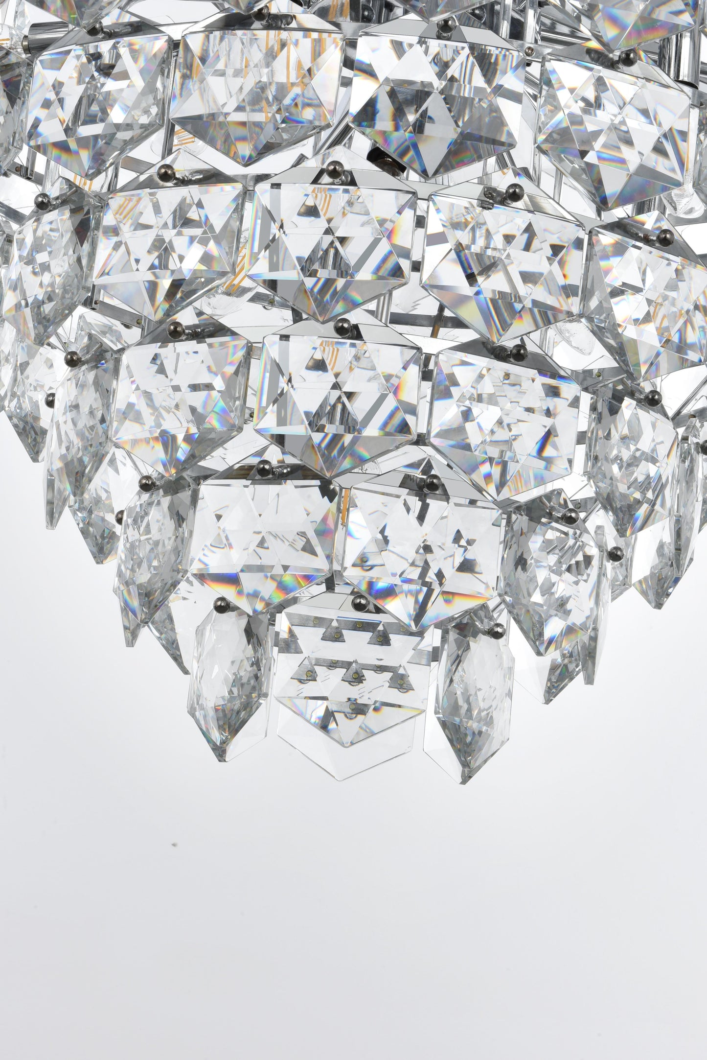 Adaline 36 inch Chandelier in Chrome