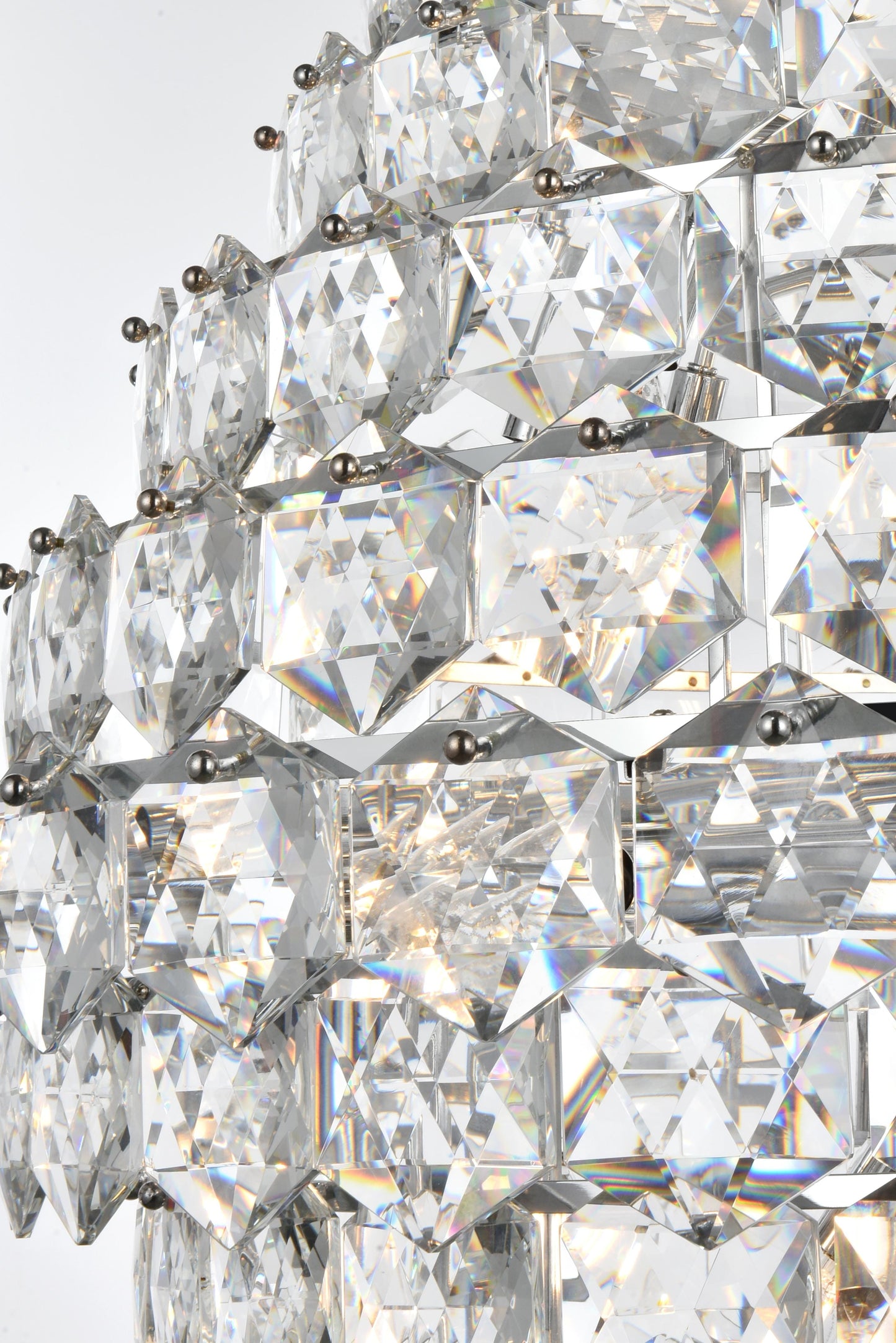 Adaline 36 inch Chandelier in Chrome