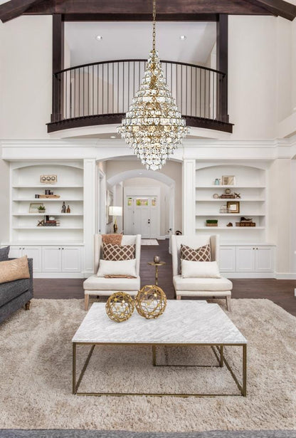 Adaline 36 inch Chandelier in Satin Gold