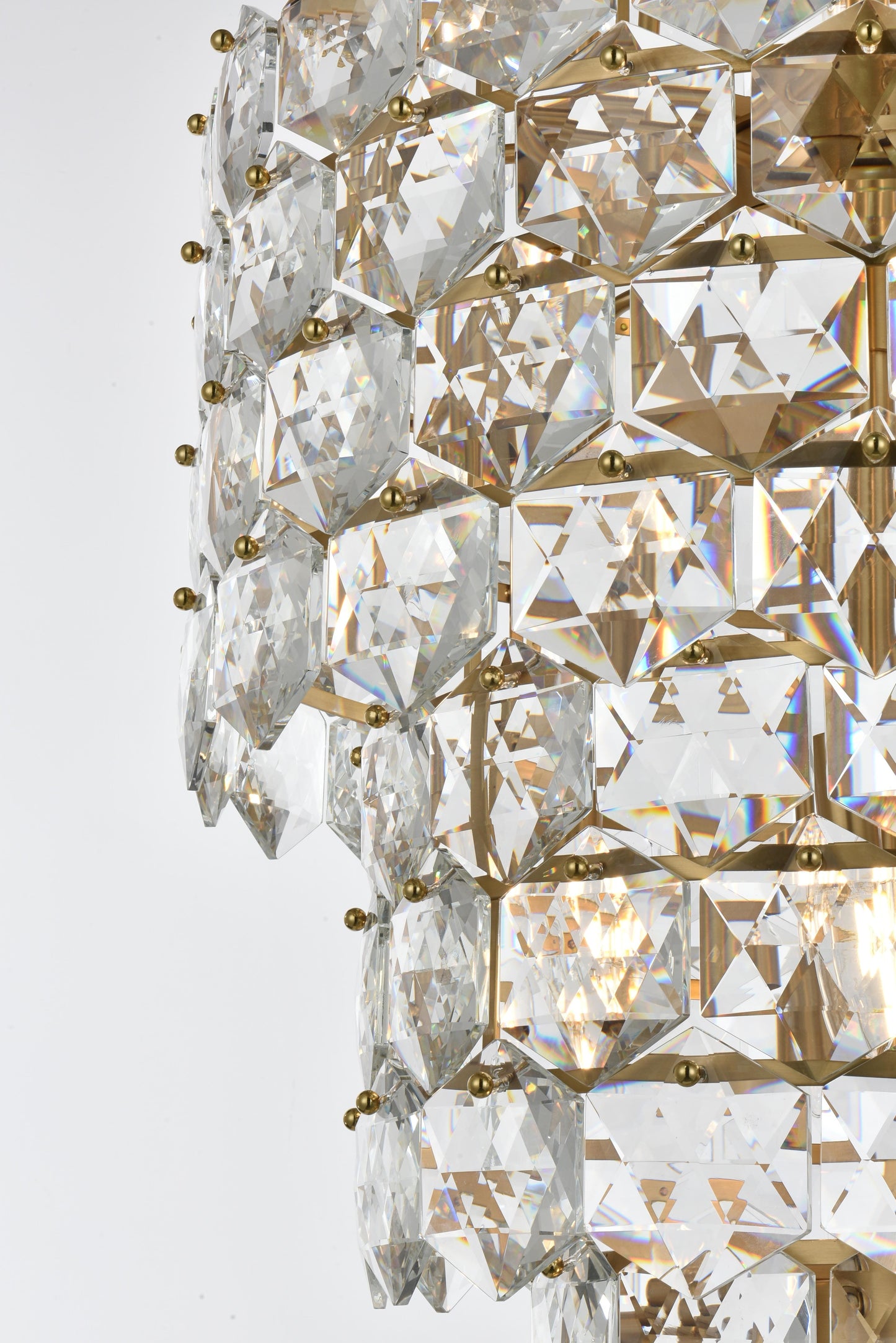 Adaline 24 inch Chandelier in Satin Gold