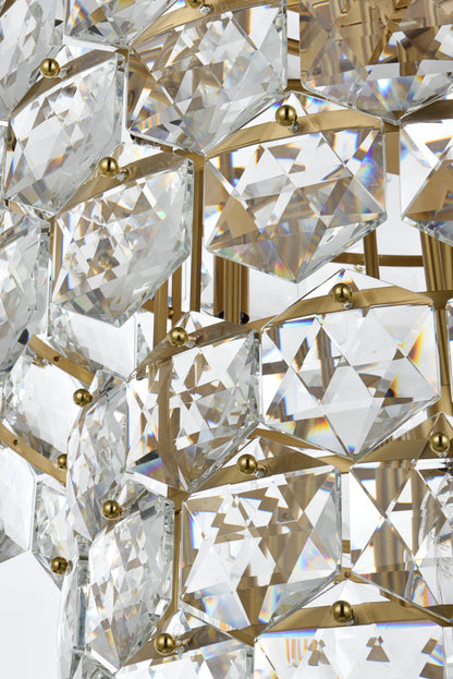 Adaline 24 inch Chandelier in Satin Gold