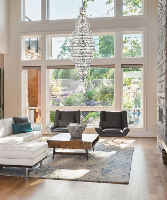 Adaline 30 inch Chandelier in Chrome