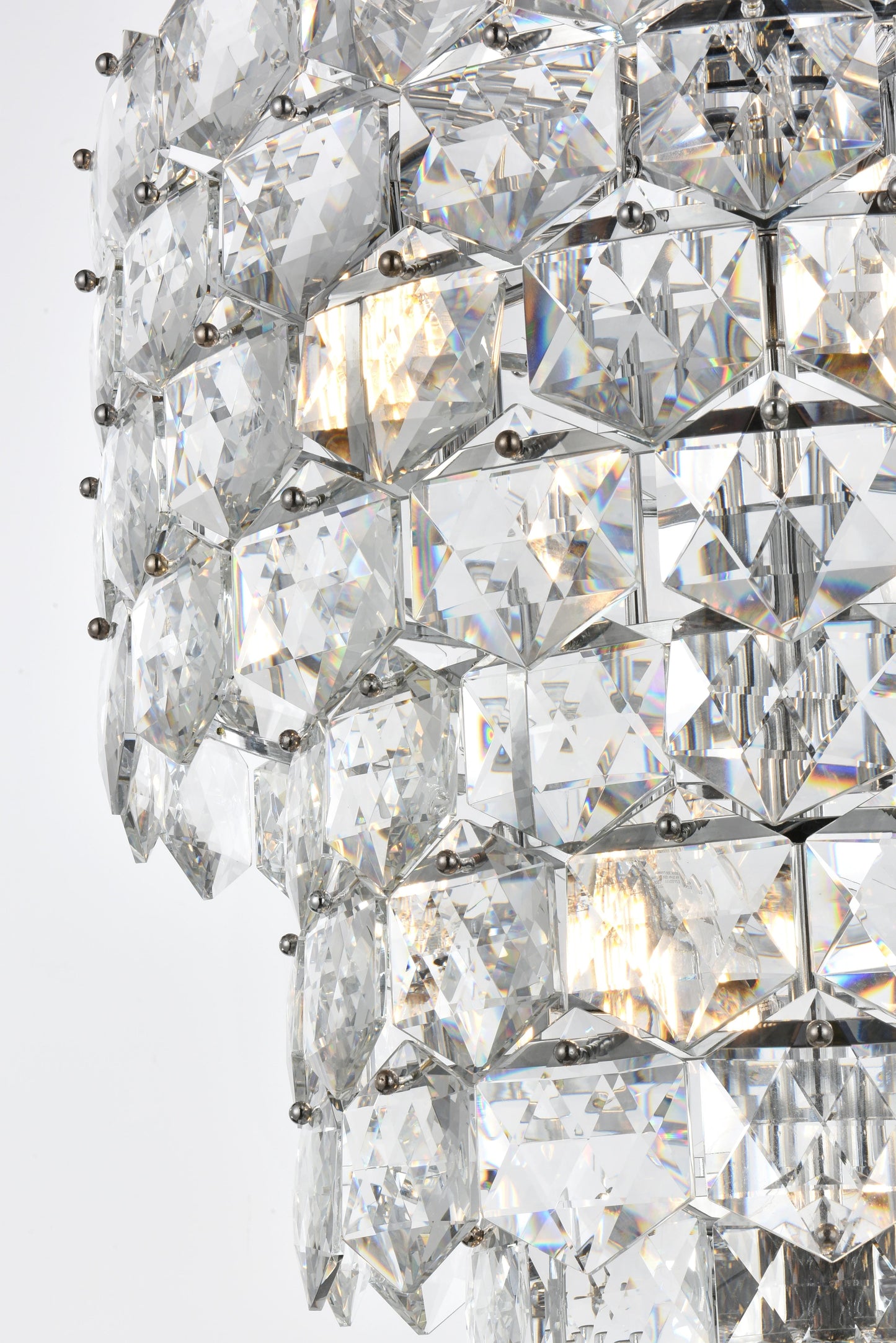 Adaline 30 inch Chandelier in Chrome