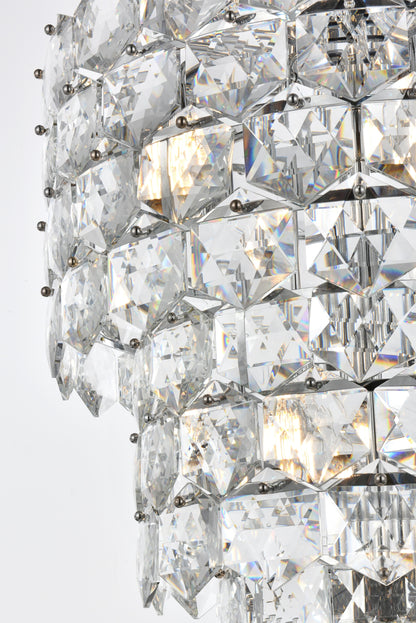 Adaline 30 inch Chandelier in Chrome