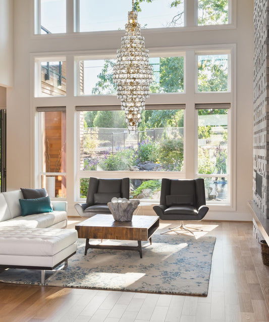 Adaline 30 inch Chandelier in Satin Gold