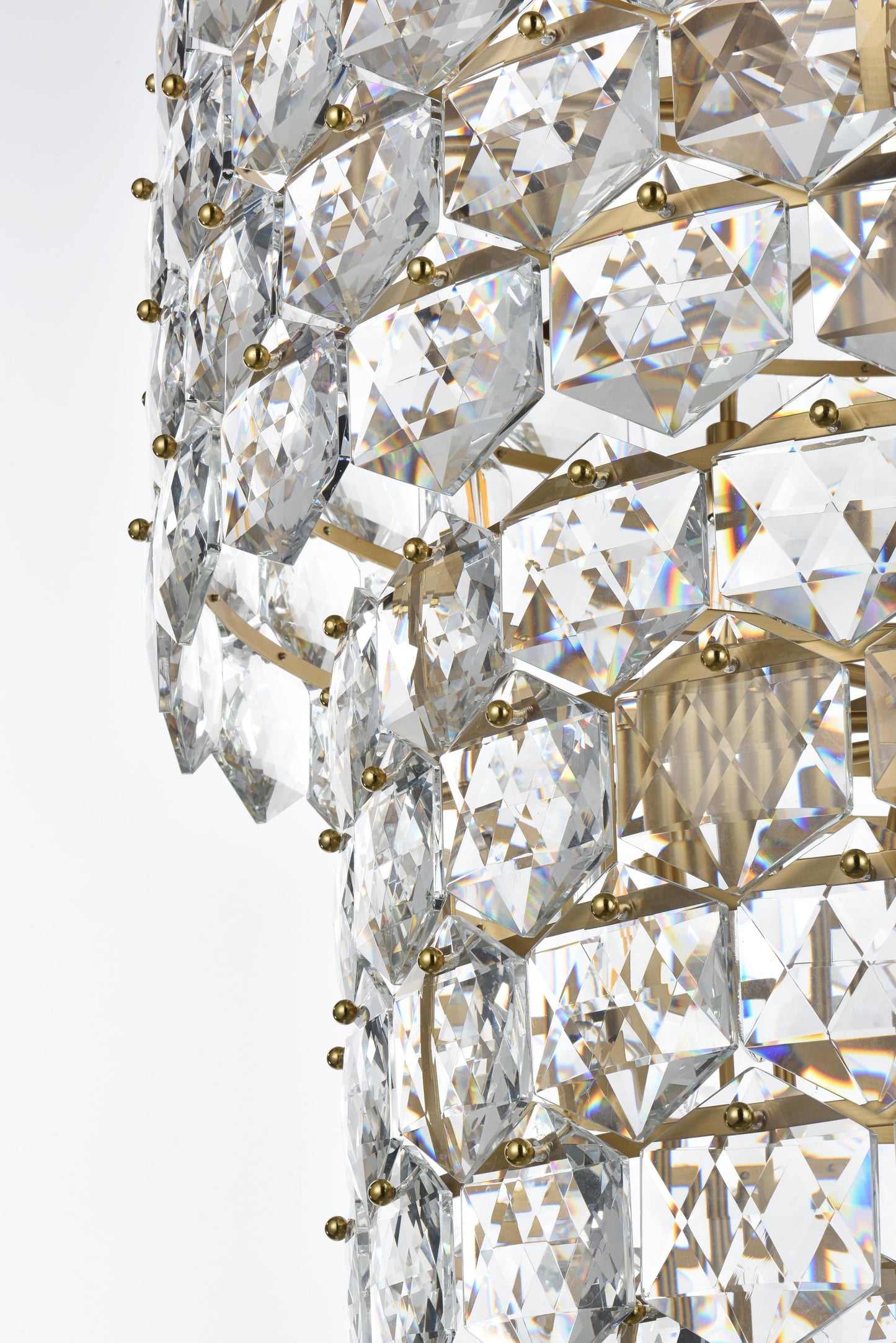 Adaline 30 inch Chandelier in Satin Gold