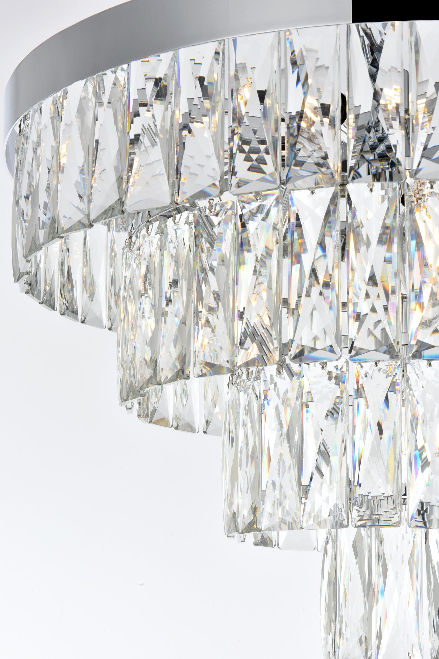 Josephine 20 inch Round Chandelier in Chrome