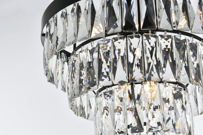 Josephine 18 inch Flush Mount in Black