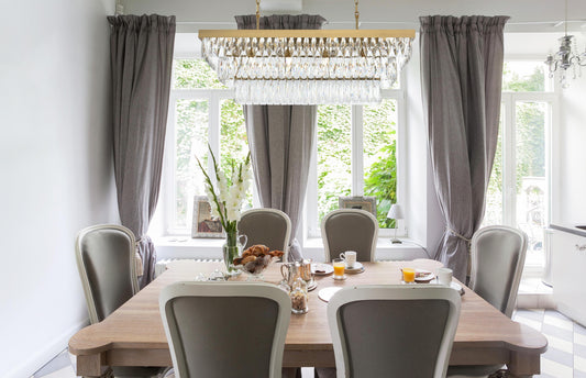 Josephine 36 inch Rectangular Chandelier in Satin Gold