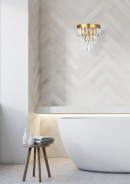 Josephine 10 inch Wall Sconce in Satin Gold