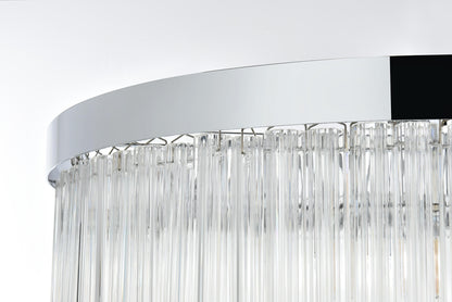 Harlow 32 inch Chandelier in Chrome