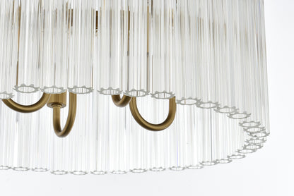 Harlow 16 inch Flush Mount in Satin Gold