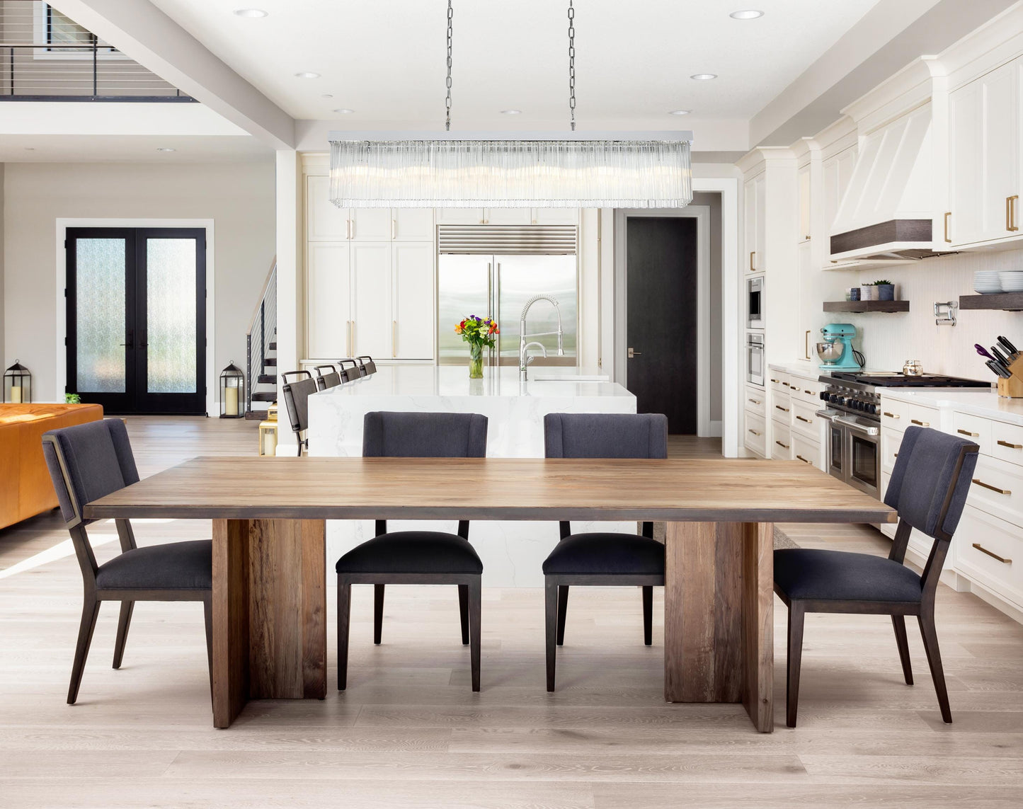 Harlow 49 inch Chandelier in Chrome