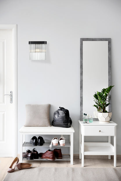 Harlow 9 inch Wall Sconce in Black