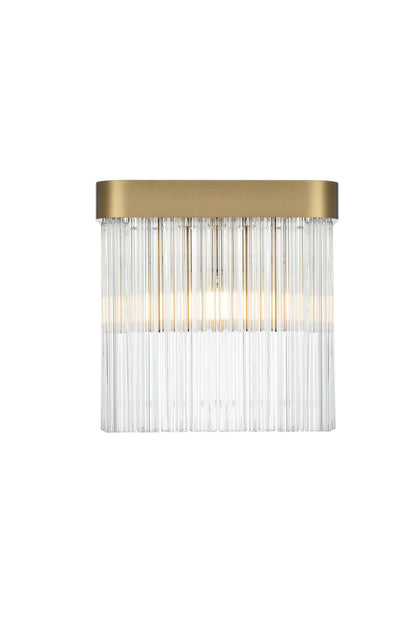 Harlow 9 inch Wall Sconce in Satin Gold